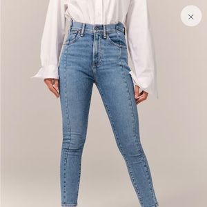 Abercrombie | 90s Straight Ultra High Rise Stacked Waist Jeans